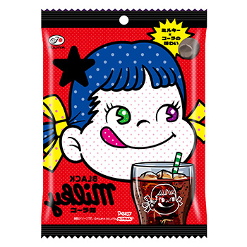 ６４ｇＢＬＡＣＫミルキー（コーラ味）袋